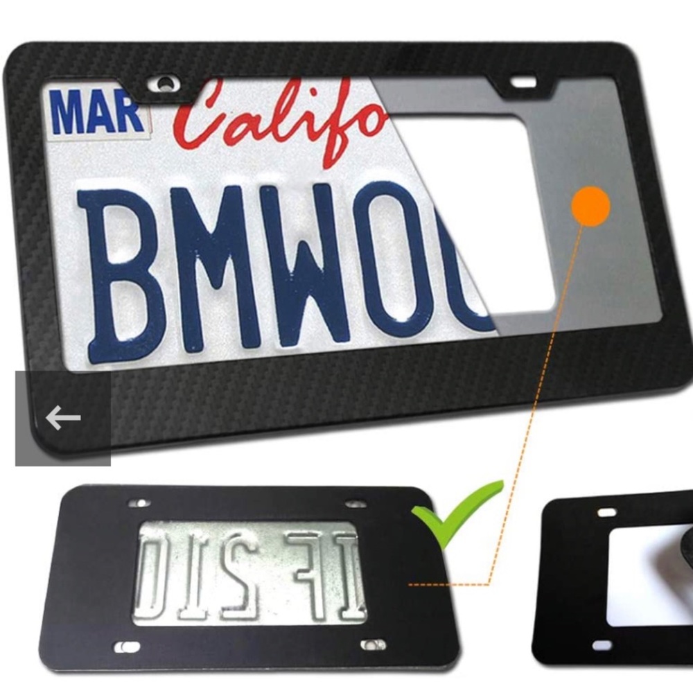 License Plate Metal Frames